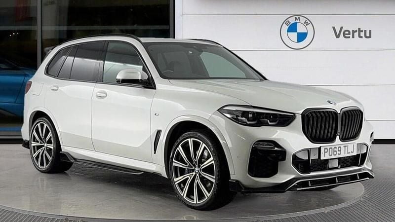 White Used 2019 BMW X5 M Sport SUV | £36,024 (Fair price) - Image 1/3