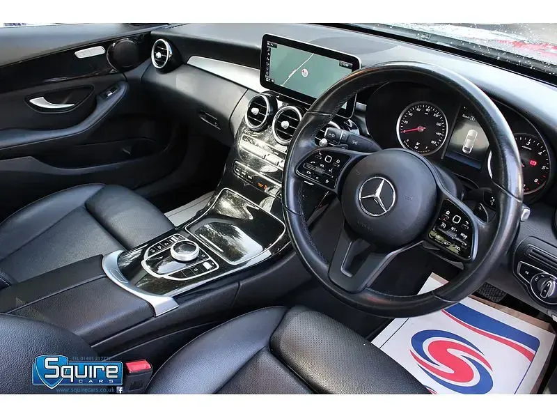 Used Mercedes C220 SE 194 HP (142 kW) 2019 Black Sedan