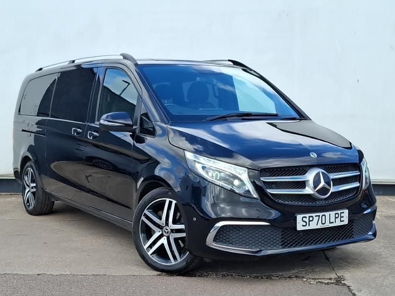 Used Mercedes V220 163 HP (119 kW) 2020 Black MPV