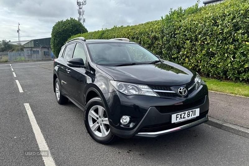 Black Used 2014 Toyota RAV4 SUV | £8,495 (Good price) - Image 1/1