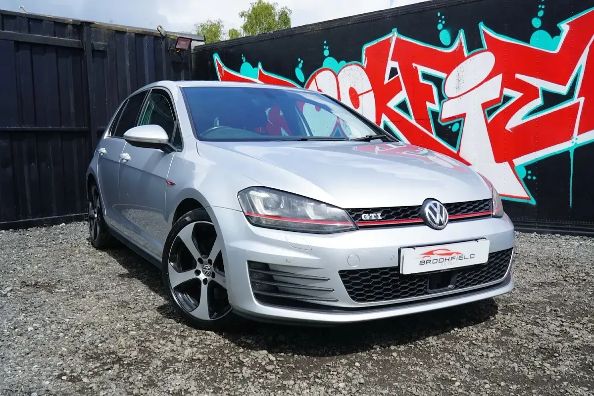 Used VW Golf VII GTI 2017 Silver Hatchback