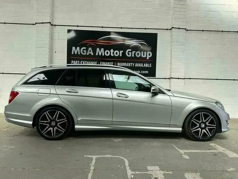 Used Mercedes C250 AMG 204 HP (150 kW) 2013 Silver Estate