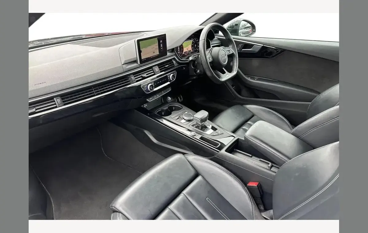 Used Audi A5 Black Edition 190 HP (139 kW) 2019 Monsoon grey Coupe