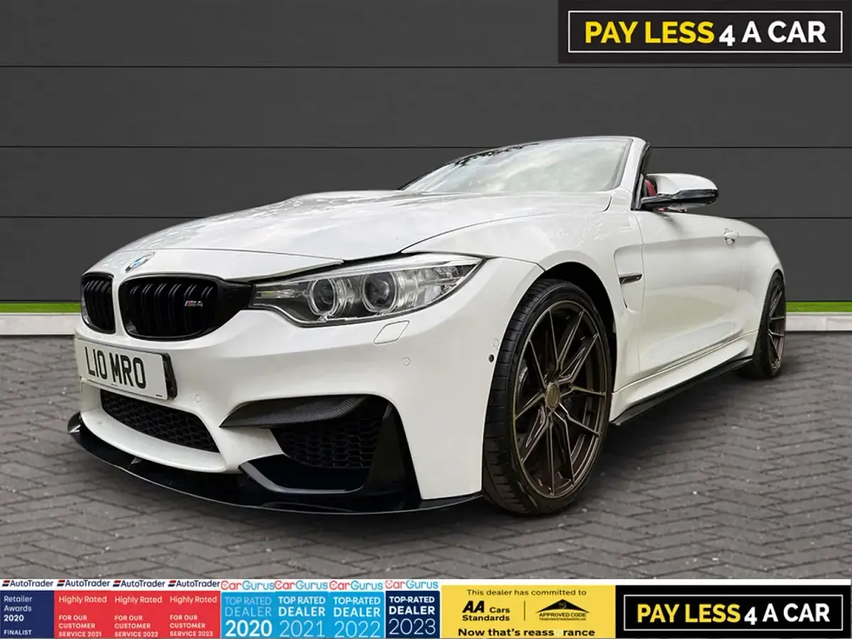 Used BMW M4 Cabriolet Comfort Edition 2017 White Cabriolet