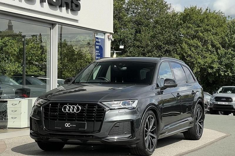 Grey Used 2023 Audi Q7 S-Line SUV | £44,490 (Fair price) - Image 1/1