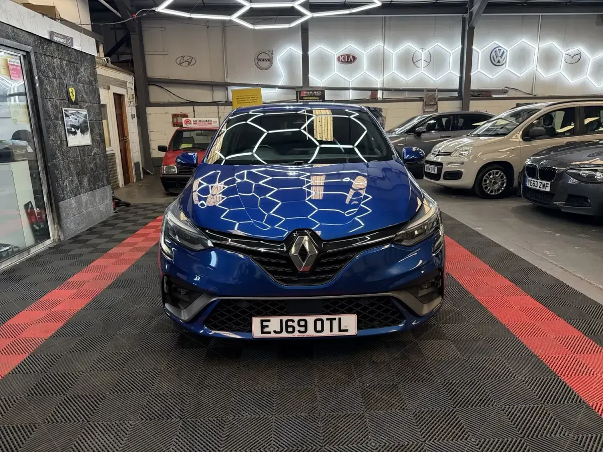 Used Renault Clio IV RS Line 100 HP (73 kW) 2019 Blue Hatchback