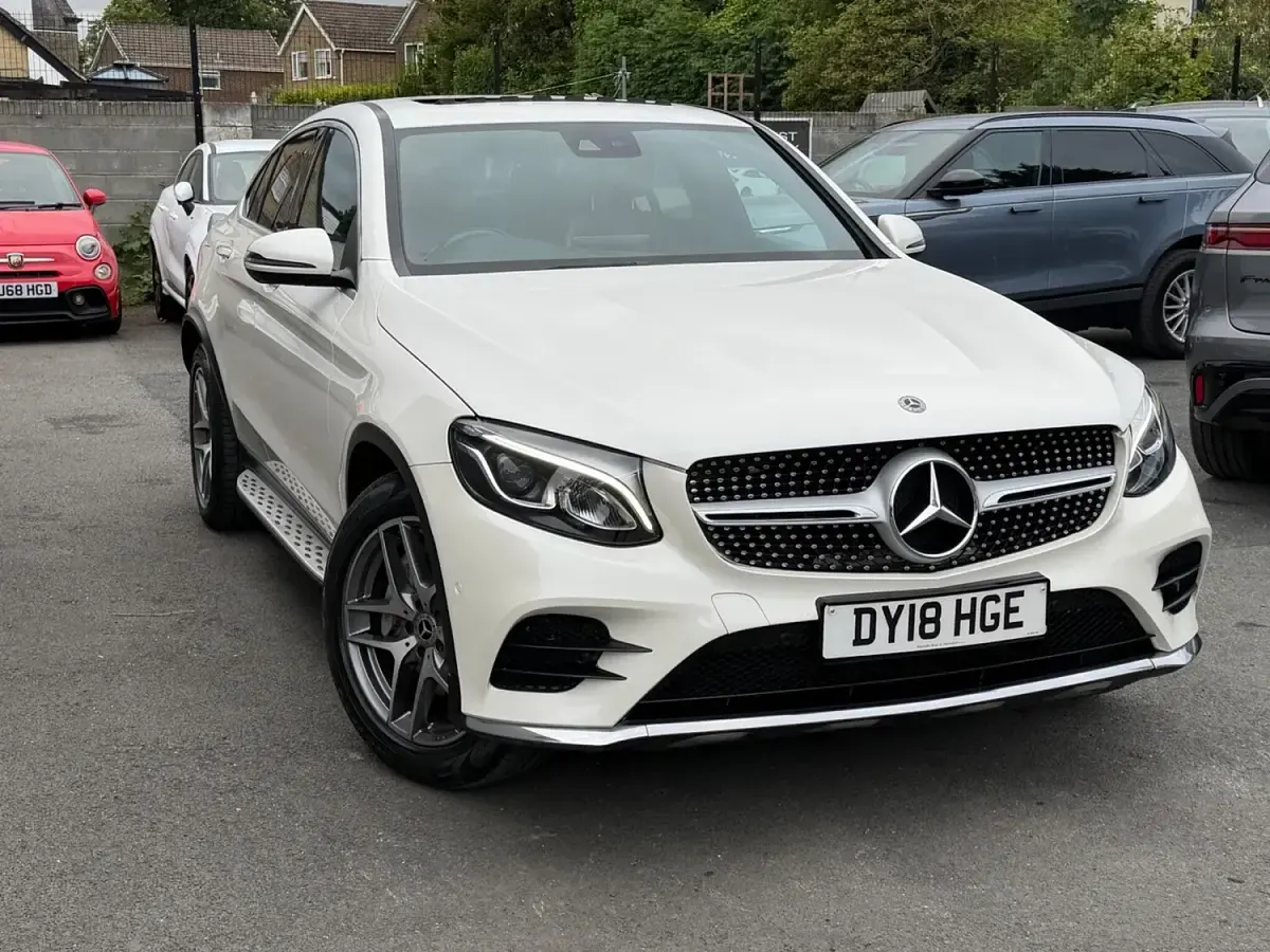 Used Mercedes GLC350 AMG line 2018 White SUV
