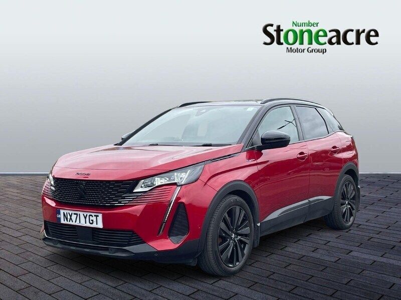 Used Peugeot 3008 GTi 300 HP (220 kW) 2022 Red Hatchback