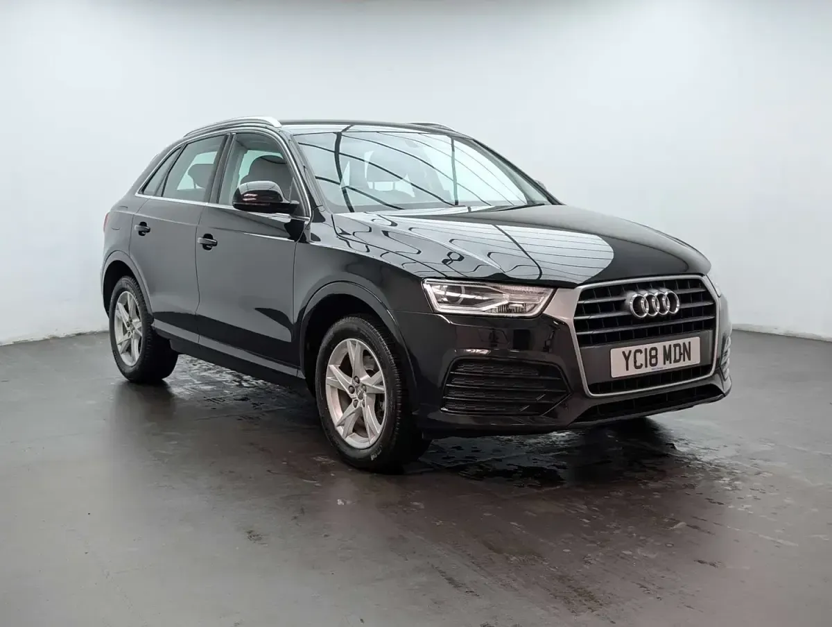 Used Audi Q3 Sport 150 HP (110 kW) 2018 Black SUV