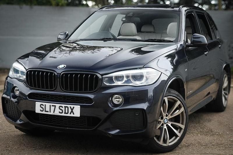 Black Used 2017 BMW X5 M Sport SUV | £22,999 (Fair price) - Image 1/4