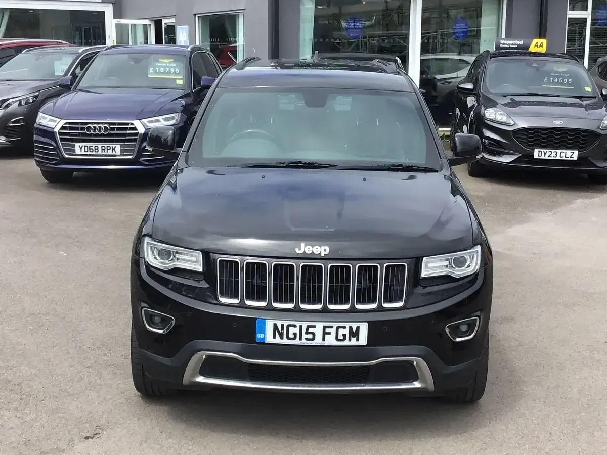 Used Jeep Grand Cherokee Limited 247 HP (181 kW) 2015 Black SUV