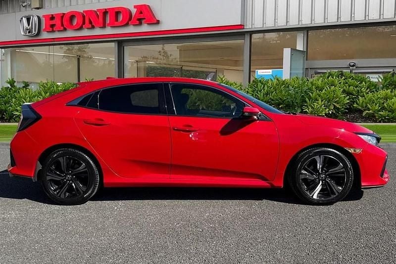 Used Honda Civic SR 2019 Red Hatchback