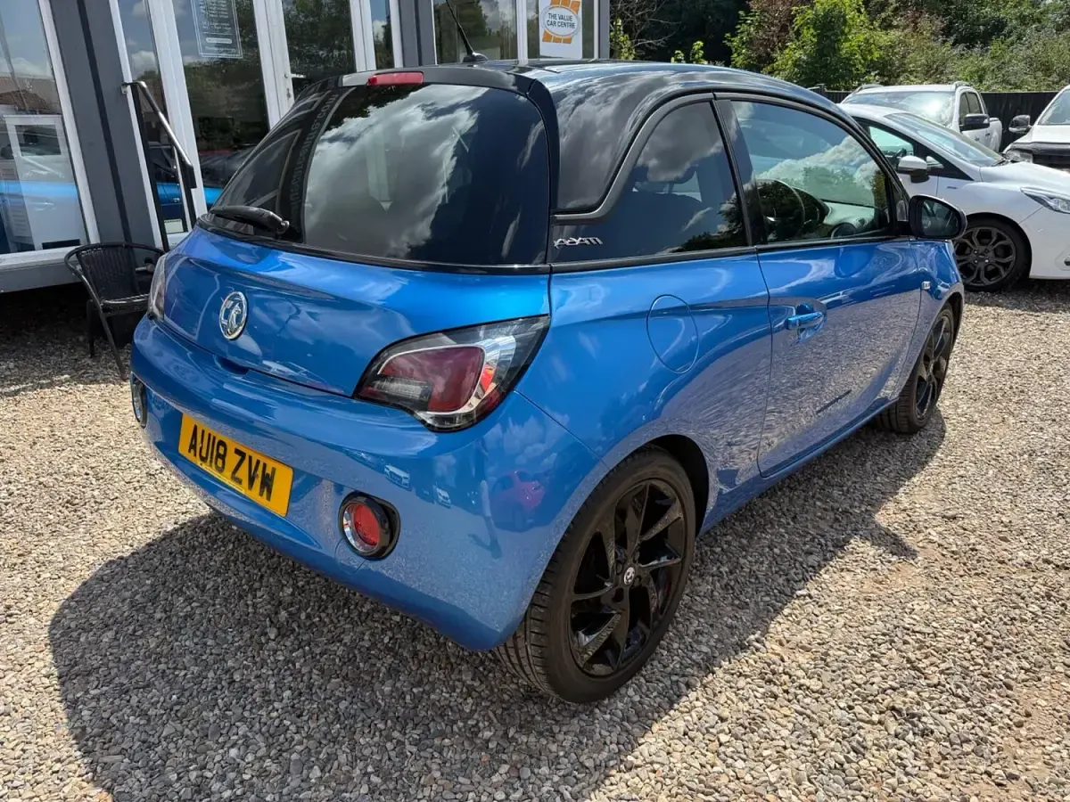 Used Vauxhall Adam 70 HP (51 kW) 2018 Blue Hatchback