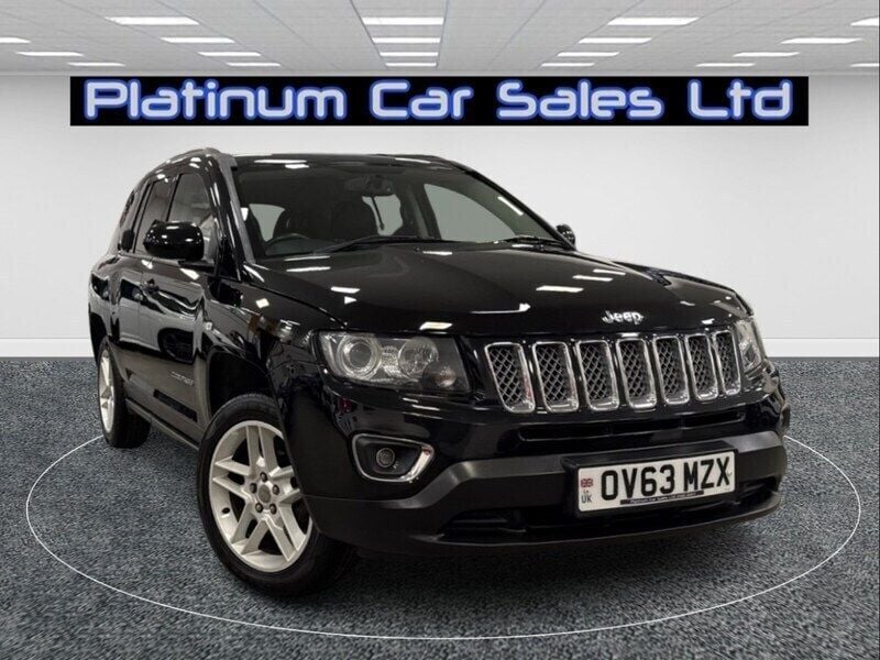 Black Used 2013 Jeep Compass Limited SUV | £6,995 - Image 1/4
