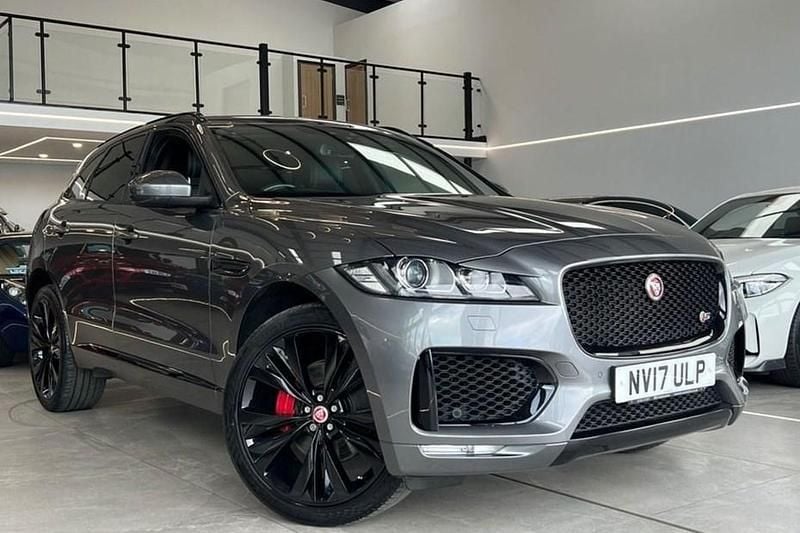 Grey Used 2017 Jaguar F-Pace S SUV | £16,995 (Good price) - Image 1/1