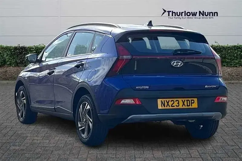 Usado Hyundai Bayon SE 100 HP (73 kW) 2023 Azul SUV