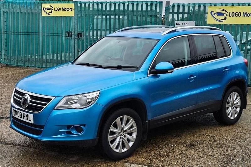 Blue Used 2009 VW Tiguan SE SUV | £5,499 (Fair price) - Image 1/1