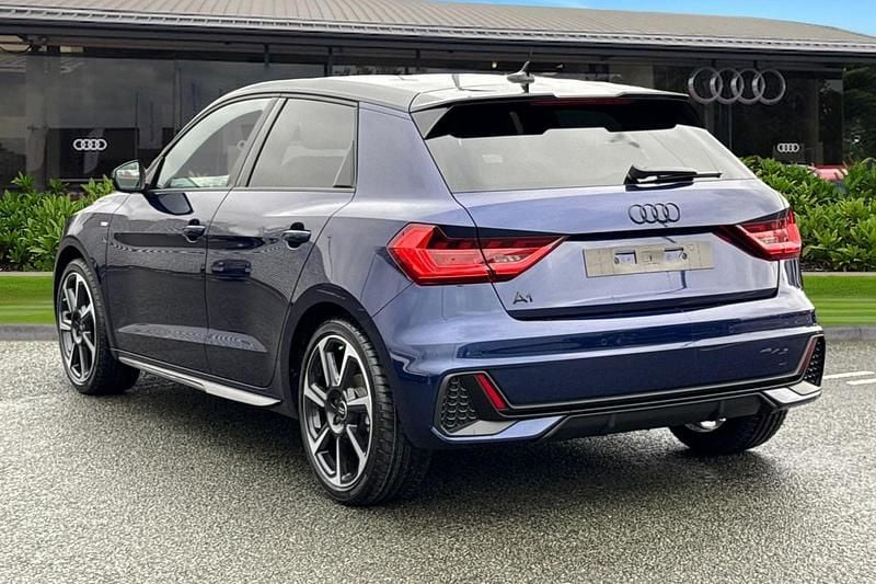 New Audi A1 Sportback Black Edition 150 HP (110 kW) 2026 Blue Hatchback