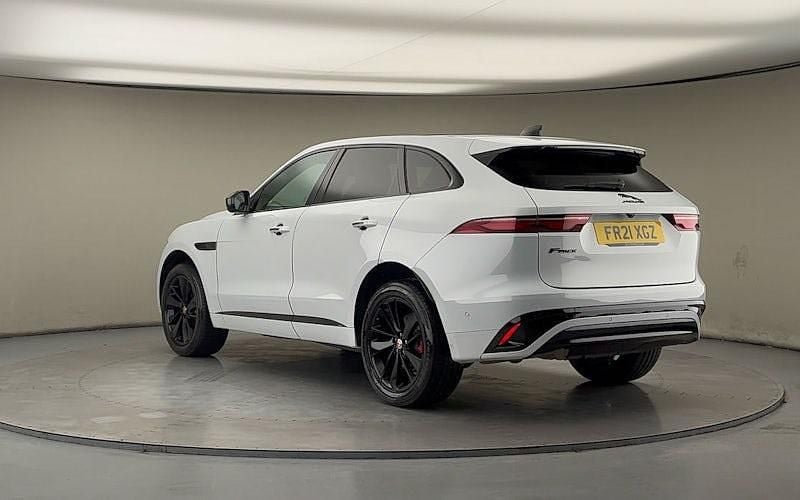 Used Jaguar F-Pace R-Dynamic 204 HP (150 kW) 2021 Exterior paint  yulong white SUV