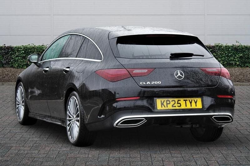 Used Mercedes CLA200 AMG Line Premium 163 HP (119 kW) 2025 Black Estate