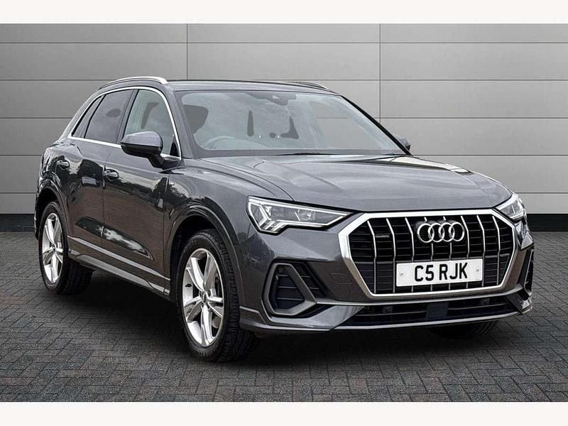 Grey Used 2020 Audi Q3 S-Line SUV | £25,495 (Good price) - Image 1/4