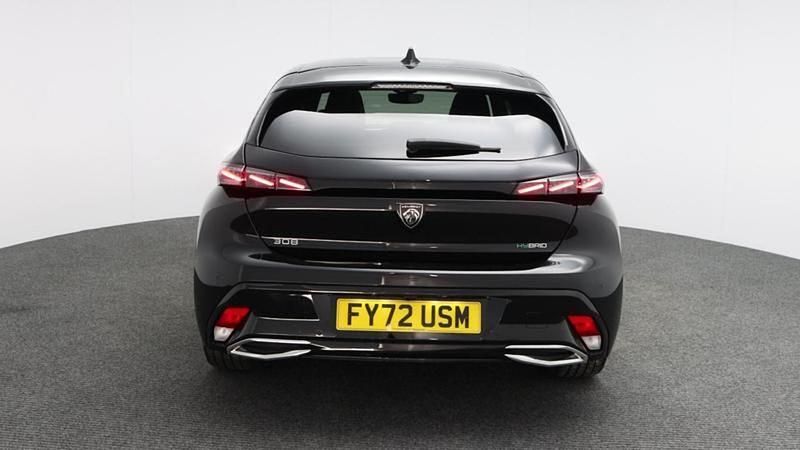 Used Peugeot 308 Premium 178 HP (130 kW) 2022 Black Hatchback