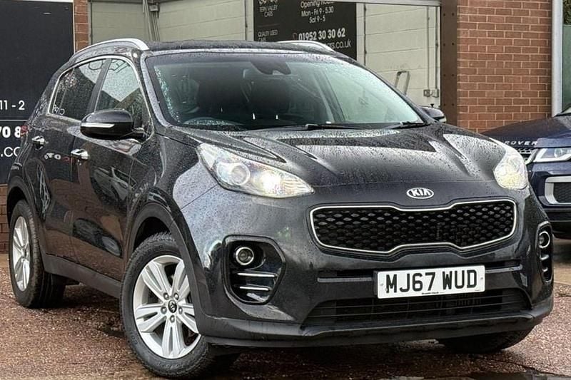 Used Kia Sportage 139 HP (102 kW) 2017 Black SUV