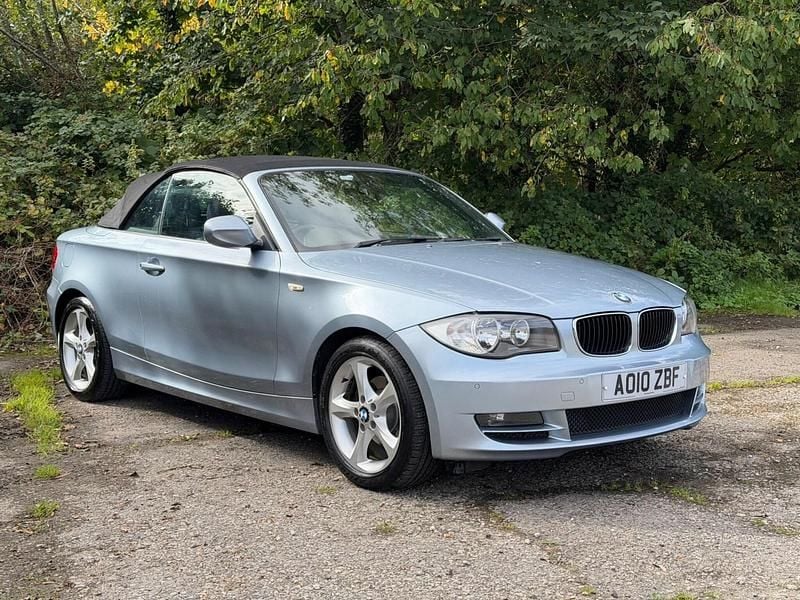 Blue Used 2010 BMW 118 Cabriolet Sport Line Cabriolet | £3,795 (Fair price) - Image 1/4