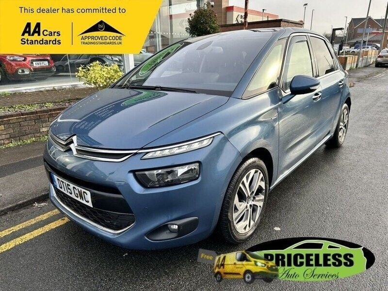Blue Used 2015 Citroën C4 Picasso Exclusive MPV | £3,495 (Fair price) - Image 1/4