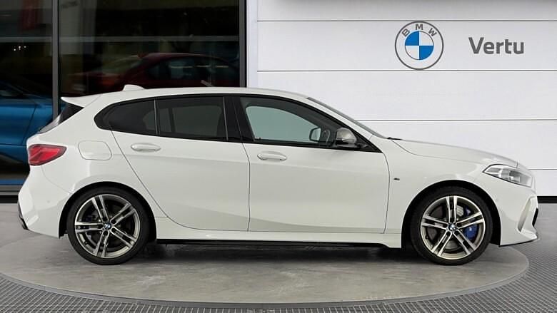 Used BMW M135 Comfort Edition 306 HP (225 kW) 2022 White Hatchback