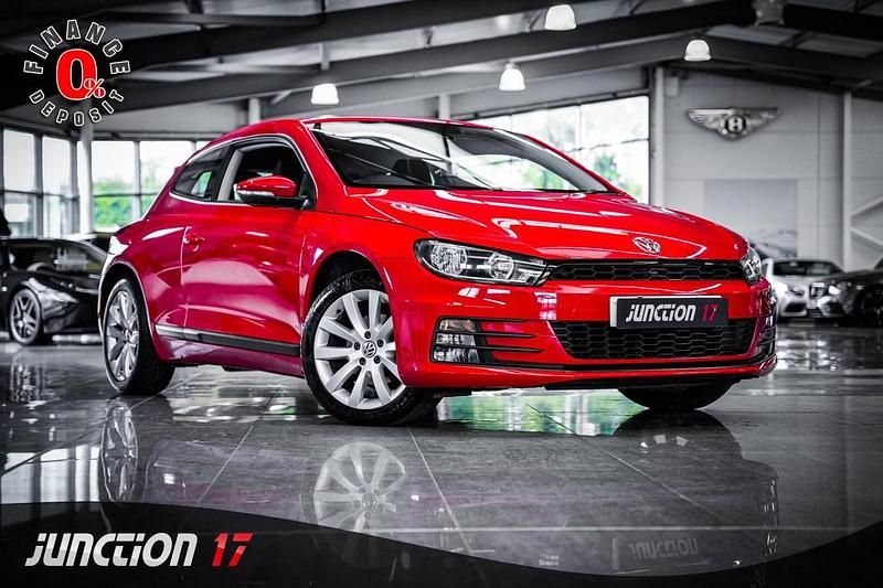 Used VW Scirocco 125 HP (91 kW) 2015 Red Coupe