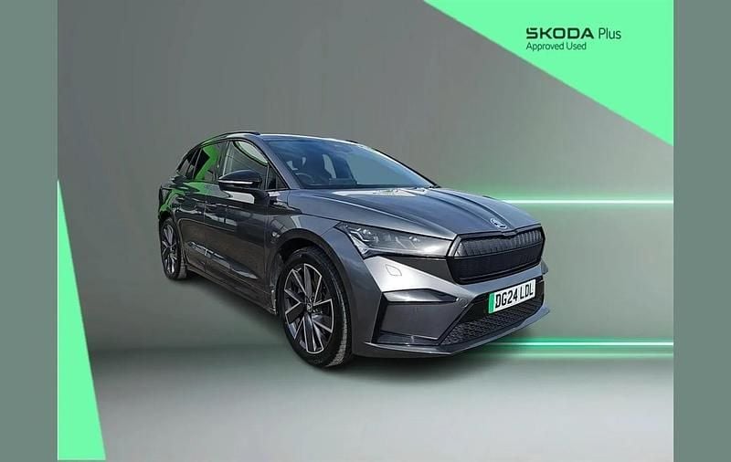 Used Skoda Enyaq iV SportlinePlus 210 kW (286 HP) 2024 Grey SUV