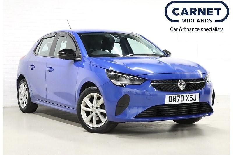 Used Vauxhall Corsa 75 HP (55 kW) 2020 Blue Hatchback