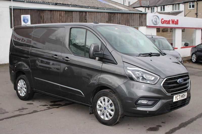 Grey Used 2021 Ford Transit Custom Limited Van | £21,500 (Good price) - Image 1/3