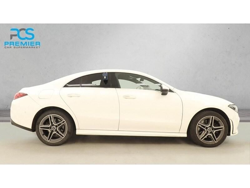 Used Mercedes CLA250e AMG line 2022 White Sedan