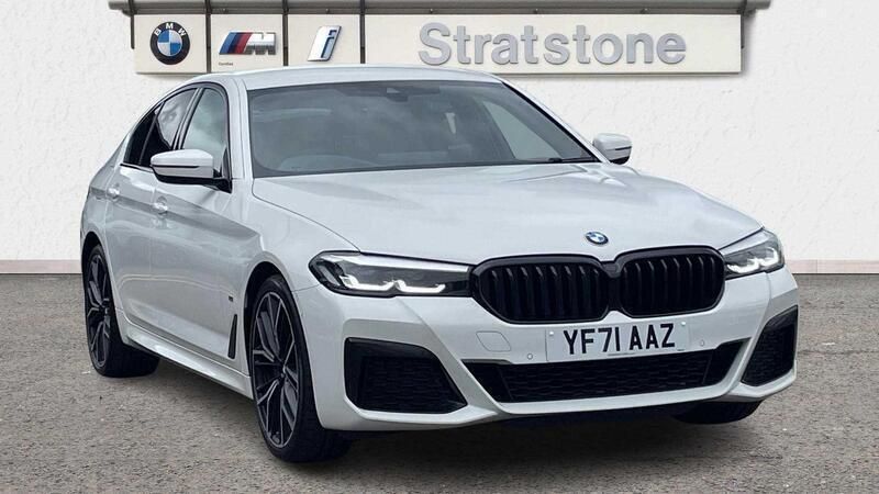 Alpine white Used 2022 BMW 530 M Sport Sedan | £28,999 (Fair price) - Image 1/3