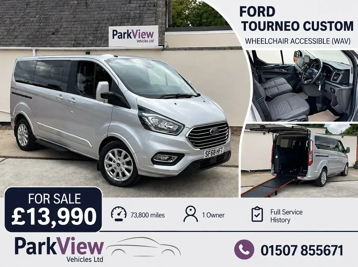 Used Ford Tourneo Titanium 2018 Silver MPV
