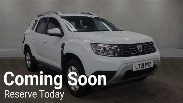 White Used 2021 Dacia Duster Comfort SUV | £11,195 (Fair price) - Image 1/1