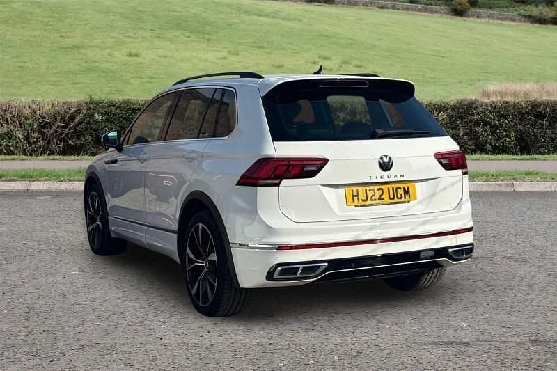 Used VW Tiguan R-line 190 HP (139 kW) 2022 White SUV