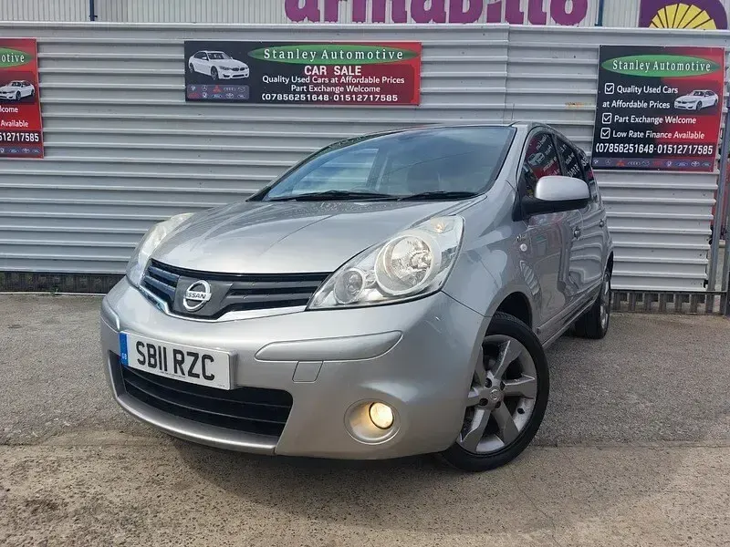 Used Nissan Note N-TEC 2011 Silver Hatchback