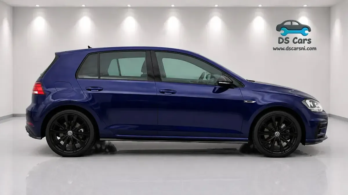 Used VW Golf VII R-line 150 HP (110 kW) 2019 Blue Hatchback
