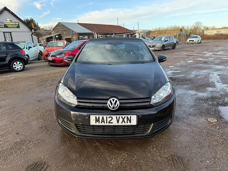 Used VW Golf Cabriolet S 2012 Black Cabriolet