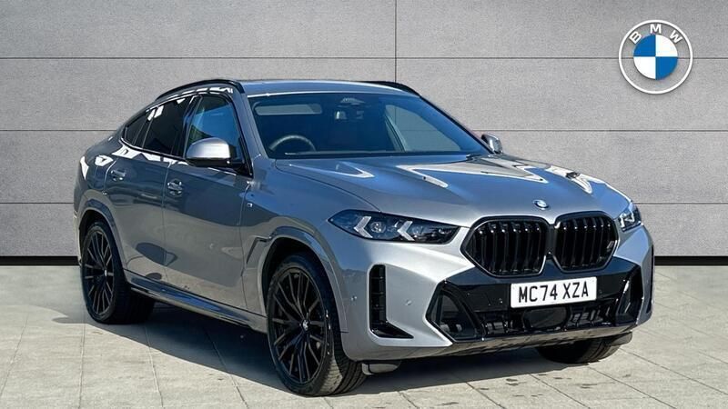 Grey Used 2025 BMW X6 M Sport SUV | £69,990 (Expensive) - Image 1/3
