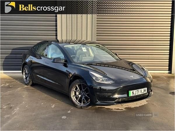 Used Tesla Model 3 Standard Range 366 kW (498 HP) 2021 Black Sedan