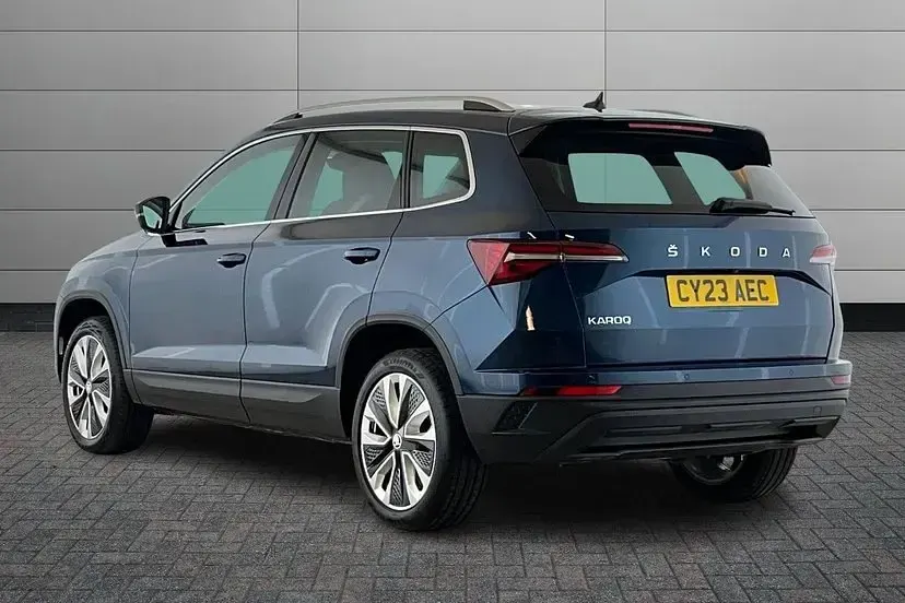 Used Skoda Karoq SE L 150 HP (110 kW) 2023 Blue SUV