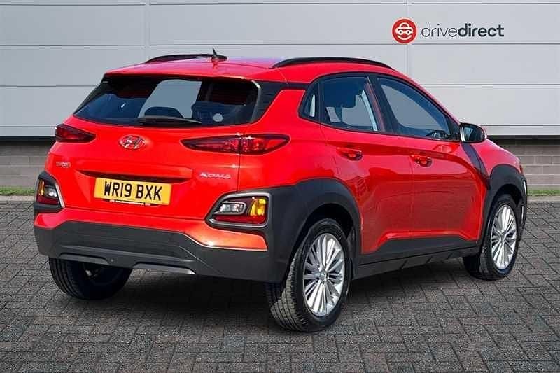Used Hyundai Kona SE 2019 Orange SUV