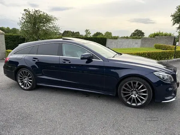 Used Mercedes CLS220 AMG Line Premium 2016 Blue Estate