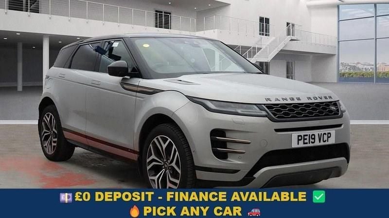 Silver Used 2019 Land Rover Range Rover evoque First Edition SUV | £21,399 (Good price) - Image 1/4