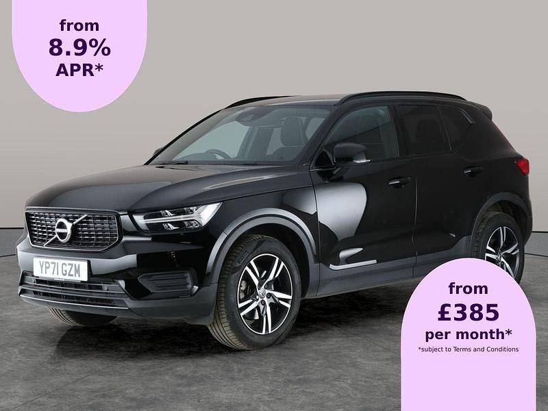 Black Used 2022 Volvo XC40 R-Design SUV | £25,031 (Fair price) - Image 1/2