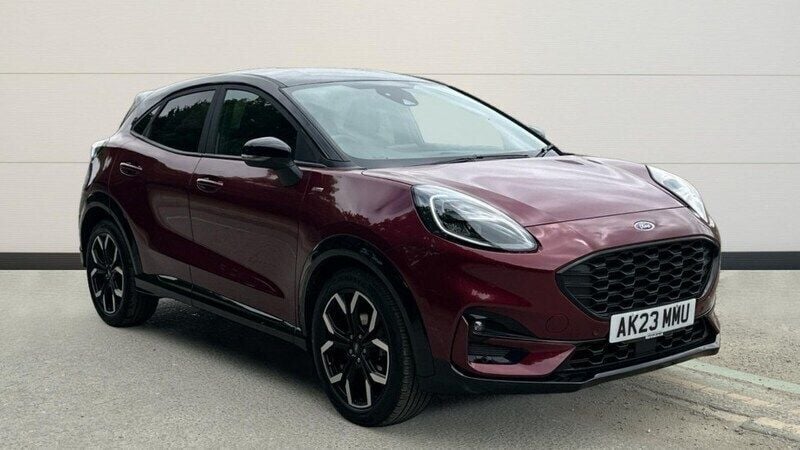 Red Used 2023 Ford Puma SUV | £18,827 (Fair price) - Image 1/4